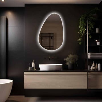 Badkamerspiegel Megon Volaro 100x70, Huis en Inrichting, Woonaccessoires | Spiegels, Ophalen of Verzenden, Nieuw