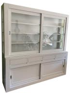 Witte strakke buffetkast Petten 220cm, Ophalen of Verzenden, Nieuw