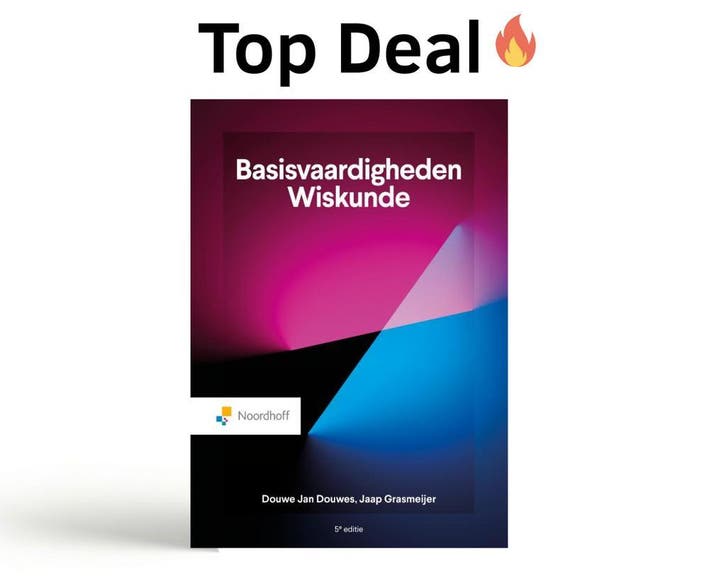 Basisvaardigheden Wiskunde, 9789001034818, Boeken, Studieboeken en Cursussen, Zo goed als nieuw, Verzenden