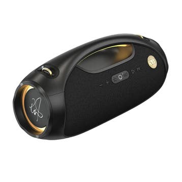 PEAQ ICONIC Vibe 2 Robbie Williams - Speaker - Zwart/Goud, Audio, Tv en Foto, Luidsprekers, Verzenden, Refurbished