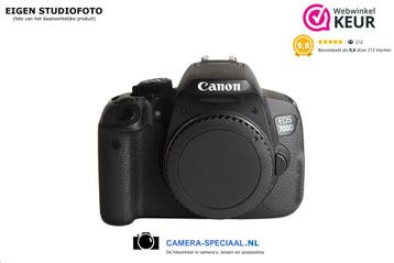 Canon EOS 700D digitale camera (9.023 clicks) met garantie, Ophalen of Verzenden, Zo goed als nieuw, Spiegelreflex, Canon