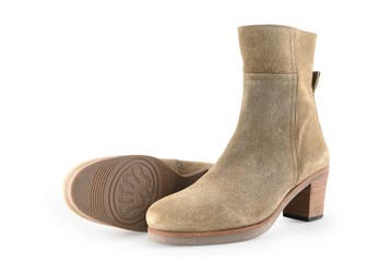 Shabbies Amsterdam Enkellaarzen in maat 39 Beige, Shabbies Amsterdam, Verzenden, Beige, Lage of Enkellaarzen
