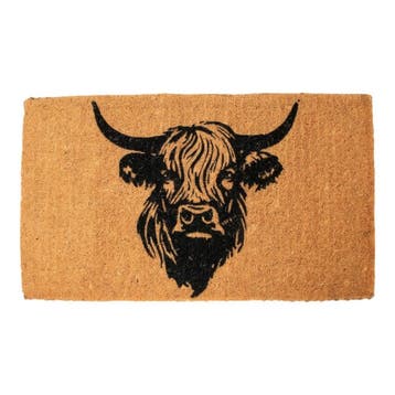 Deurmat Kokos handgeweven hooglander 75cm, Verzenden, Nieuw