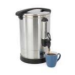 HCB Percolator - 12 liter - 80 kopjes - zilver - 230V - RVS, Verzenden, Nieuw in verpakking, Overige typen