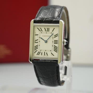 Cartier - Tank Solo LM - 3169 - Unisex - 2000-2010, Nieuw