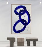 Stefanie Raus - Blue Circles 1553 XXL