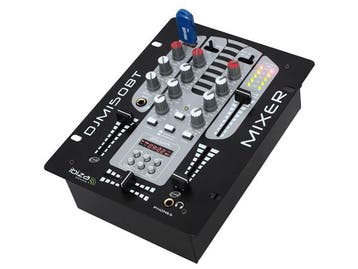 Ibiza DJM150USB-BT DJ Mixer Met Bluetooth En USB, Verzenden, Nieuw