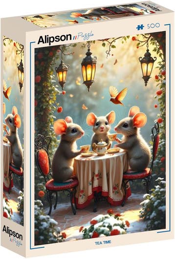 Tea Time Puzzel (500 stukjes) | Alipson Puzzle - Puzzels, Verzenden, Nieuw