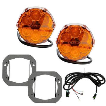 Nacho Lighting Jeep JL/JT SAE Combo Amber Plug N Play Fog, Ophalen of Verzenden, Nieuw