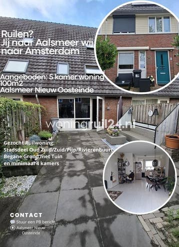 Woningruil - Koolwitjestraat 181 - 5 kamers, Noord-Holland