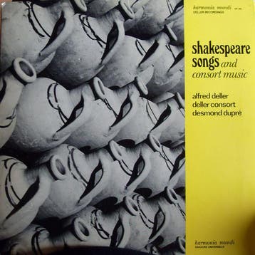 LP gebruikt - Alfred Deller - Shakespeare Songs And Conso..., Verzenden, Zo goed als nieuw, Overige formaten