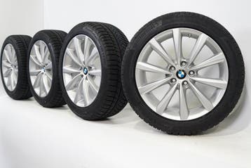 BMW 5 serie G30 642 18 inch Continental Winterbanden Origine, Auto-onderdelen, 18 inch, Gebruikt, Velg(en), Winterbanden