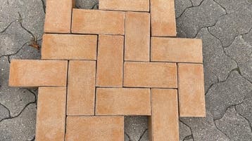 Nieuwe gebakken Keiformaten Geel bezand, Ophalen of Verzenden, Nieuw