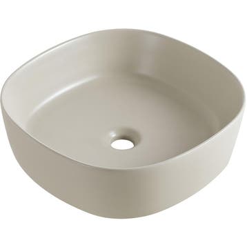 Wiesbaden Sofia Waskom Rond - 44x44x13.5cm - Keramiek -, Doe-het-zelf en Verbouw, Sanitair, Ophalen of Verzenden, Nieuw