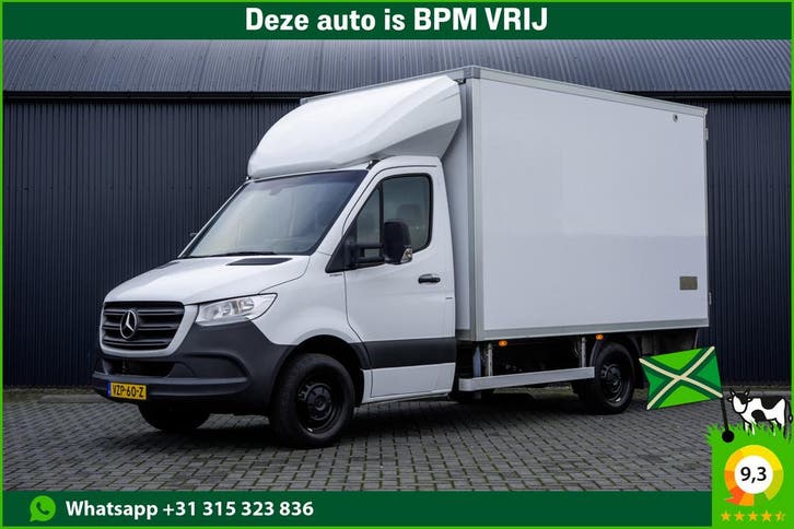 Mercedes-Benz Sprinter 315 CDI | Koelwagen | Zijdeur | 150PK, Auto's, Bestelauto's, Lease, Handgeschakeld, Wit, Stof, Diesel, Euro 6