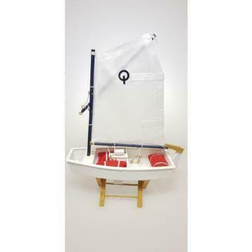 optimist schaalmodel optimist zeilen boek kwartet optimist, Hobby en Vrije tijd, Modelbouw | Boten en Schepen, Nieuw