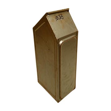 Magazijnbak 525x155x210 mm, grijs metaal, met grijpopening,, Ophalen of Verzenden