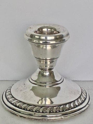 O-R - Kaarsenhouder - .925 zilver - Sterling kandelaar