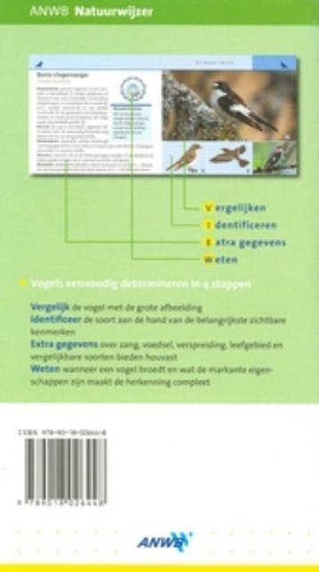 Vogels van Europa / ANWB navigator 9789018026448, Verzenden, Zo goed als nieuw