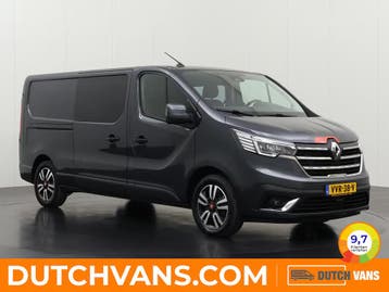 Renault Trafic EDC Dubbele-cabine 2023 L2 H1 Diesel Automaat, Auto's, Bestelauto's, Automaat, Euro 6, Renault, Zwart