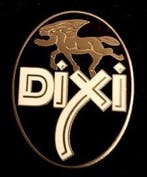 Dixi auto broche- zwart emaille, Verzenden, Nieuw, Speldje of Pin
