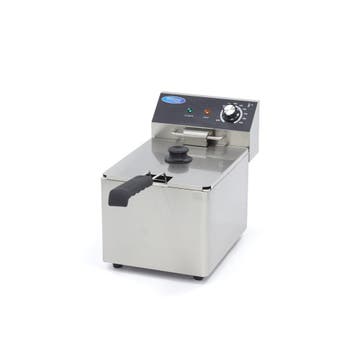 Frituurpan - 8 L - 1 Mand - tot 1,4 Kg Frites, Verzenden, Nieuw in verpakking