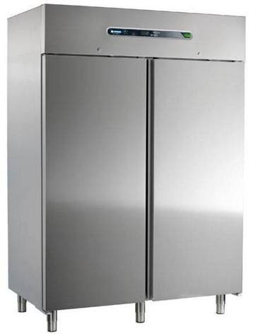Koelkast | RVS | 2-Deurs | 147x54x209cm Afinox, Verzenden, Nieuw in verpakking