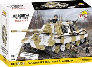 COBI 2674 Panzerjager Tiger Ausf.B (Leger bouwsets), Verzenden, Nieuw