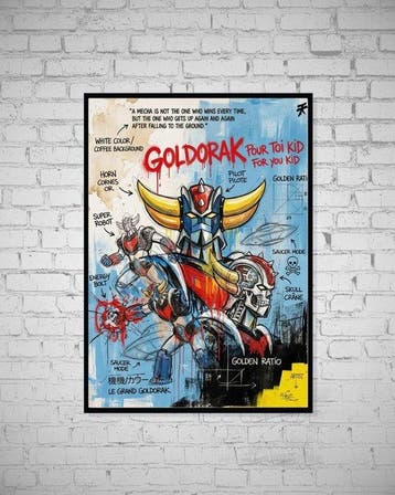 SKE - GOLDORAK – ANATOMIE D’UN MYTHE, Antiek en Kunst