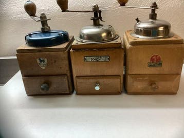 Peugeot Frères - Koffiemolen (3) - Hout, Metaal, Antiek en Kunst