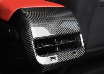 Carbon ventilatie cover Tesla Model 3, Verzenden