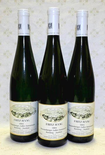 2004 Fritz Haag, Fuder #10, Brauneberger Juffer Sonnenuhr, Nieuw