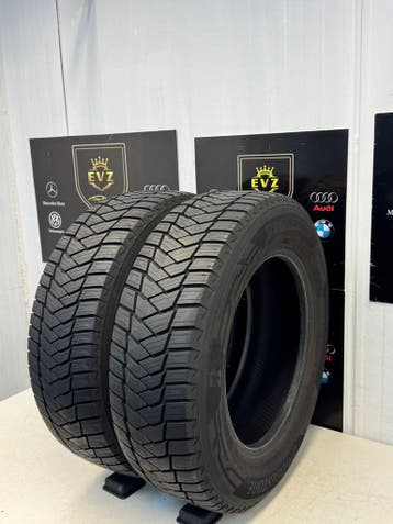 2 stuks All-Seasons banden Bridgestone Duravis 215/65R16C, Auto-onderdelen, 16 inch, All Season, Band(en), Personenwagen