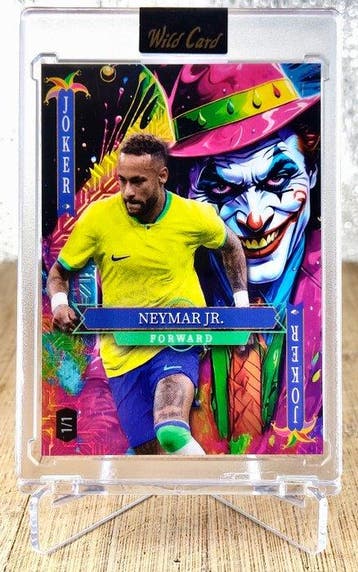 Wild Card Neymar Jr. 1/1 one of one Rookie - 1 Card -, Nieuw