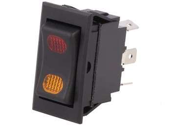 Schakelaar - ON / OFF / ON - 12V - 20A, Ophalen of Verzenden, Nieuw, Schakelaar