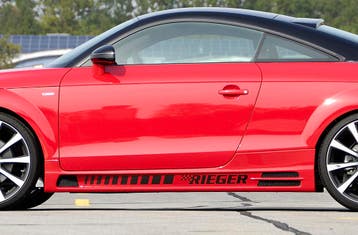 Rieger side skirt | TT (8J): 09.06- - Coupé, Roadster | l st, Auto-onderdelen, Verzenden, Nieuw, Audi