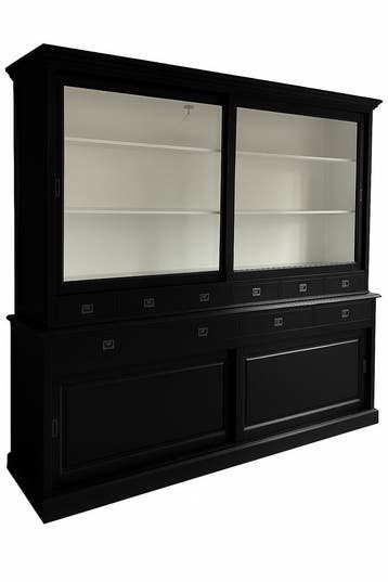 Buffetkast zwart Almere 260 x 225cm, Ophalen of Verzenden, Nieuw