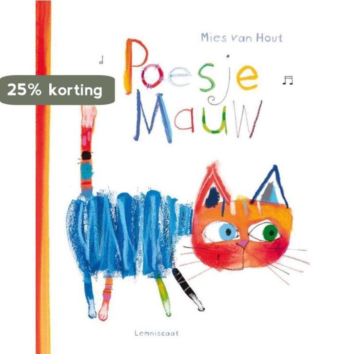 Poesje Mauw - Mies van Hout Lemniscaat 9789047705895, Boeken, Overige Boeken, Gelezen, Verzenden
