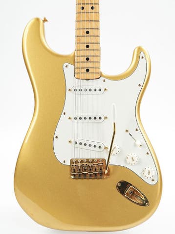 Fender Gold Stratocaster 1982 (Instrument,Electric Guitars), Ophalen of Verzenden, Zo goed als nieuw, Solid body, Fender