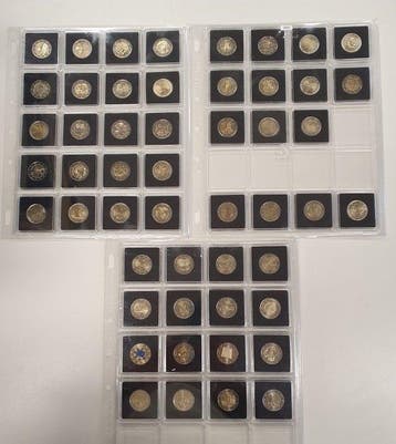 Europa. 2 Euro 2004/2025 (51 coins)