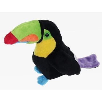 Cornelissen toekan knuffel - pluche - 15 cm - vogelknuffel, Verzenden, Nieuw