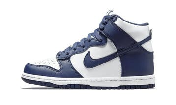 Nike Dunk High Championship Navy (GS), Kleding | Heren, Nieuw