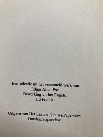 De Put en de Slinger - Edgar Allan Poe 9171804233336, Verzenden, Gelezen, Edgar Allan Poe
