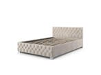 Veiling - Gestoffeerd Bed Nizza - 140 x 200 cm - Beige, Nieuw