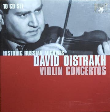 cd box - David Oistrakh - Violin Concertos, Verzenden, Zo goed als nieuw