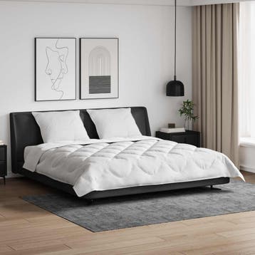 vidaXL All-season dekbed met kussen 3 st Wit Microvezel, Verzenden, Nieuw, Wit