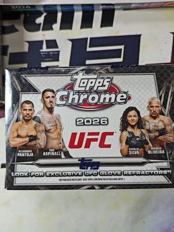 2026 Topps Chrome UFC Originele verpakking - 1 Sealed box -, Verzamelen, Nieuw