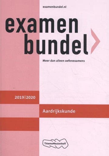 Examenbundel vwo Aardrijkskunde 2019/2020 - Kasbergen, Verzenden, Gelezen