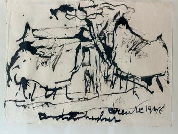Anton Heyboer (1924-2005) - Drente 1946