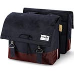 URBAN PROOF Dubbele Fietstas 40 liter recycled Bordeaux, Verzenden, Nieuw